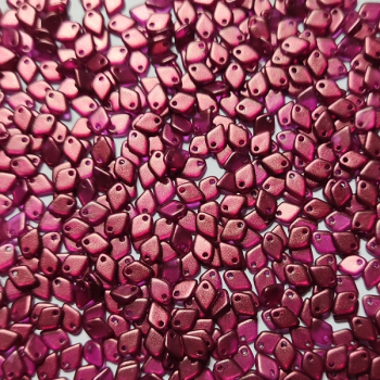 Dragon Scale Beads - Crystal GT French Rose