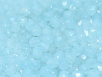4 mm Glasschliffperlen Crystal Aqua