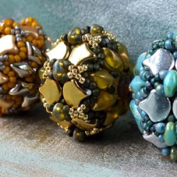 Preview: Ginko Beads Matt Lila - 10g
