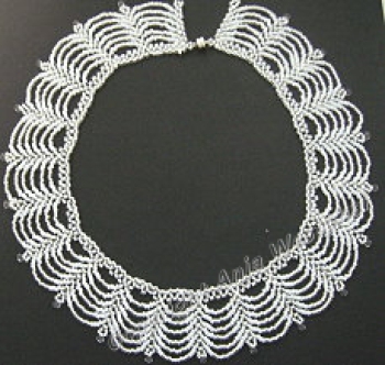 Preview: Kette Rainbow weiss