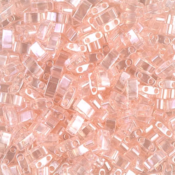 Miyuki Half Tila Beads - Light Rose