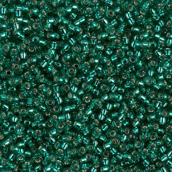 Miyuki Rocailles 11/0 - Farbe:017 - S/L Emerald 15g