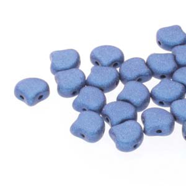 Ginko Beads Met. Suede Blue - 10g