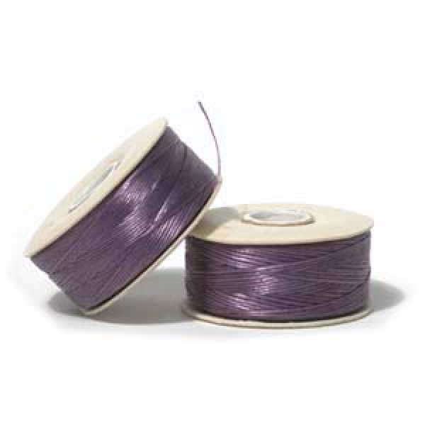 Nymo Garn D - Farbe: purple - 0,3 mm ca. 58 Meter