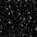 Miyuki Half Tila Beads - Black