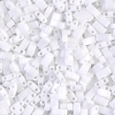 Miyuki Half Tila Beads -Opaque White - 5g