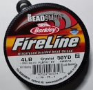 Fireline - 0,12mm 45 Meter - Crystal
