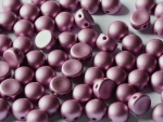 2-Hole-Cabochons 6mm Metallic Lila